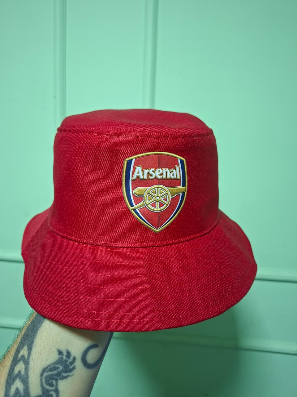 Bucket vermelho personalizado