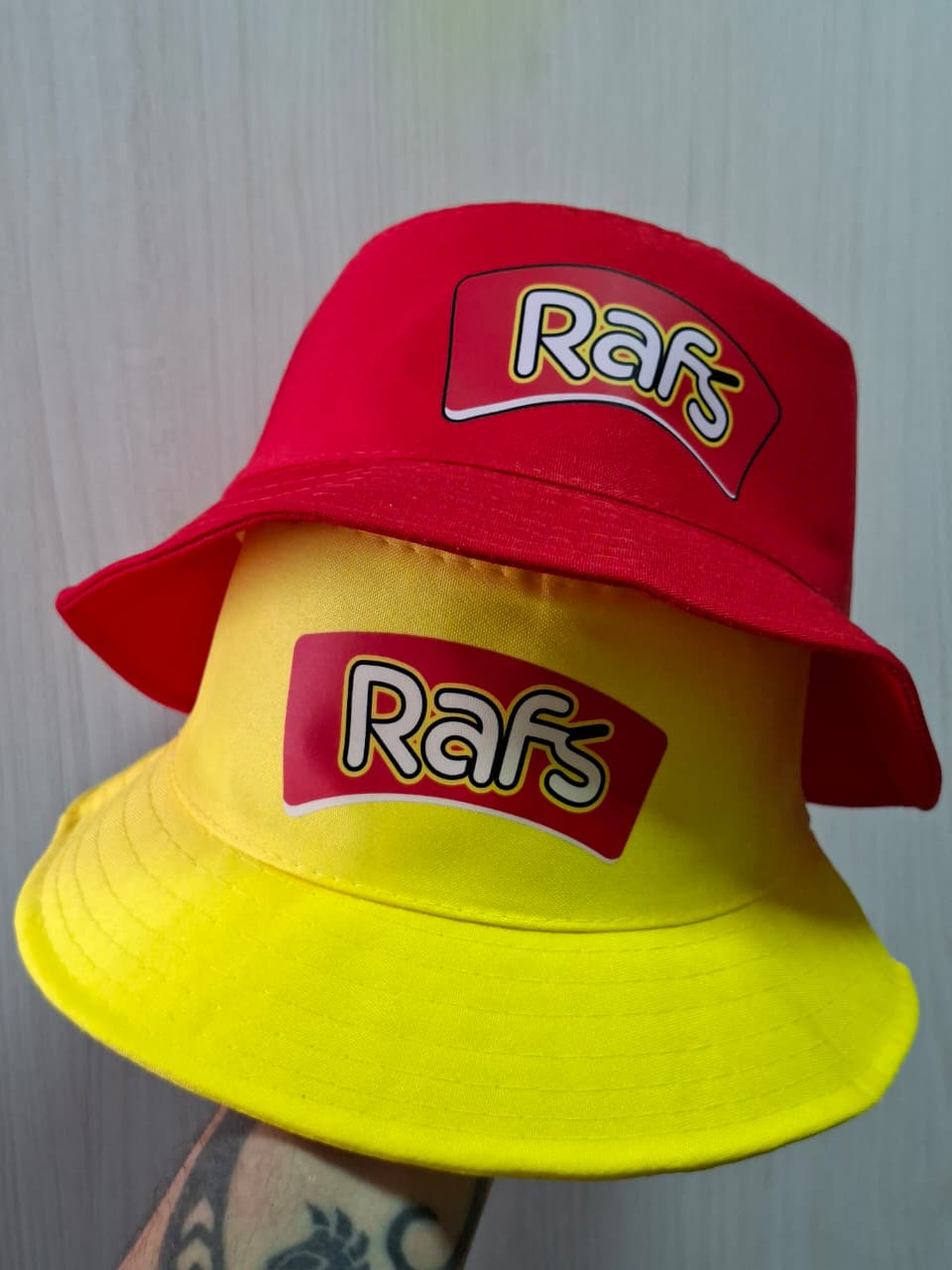 Buckets coloridos personalizados